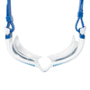 Gafas de natación Tiger Lsr+ Titanio Blanco-Azul Lentes Espejadas-Humo Pequeñas Zoggs 461092WHBLMSMS