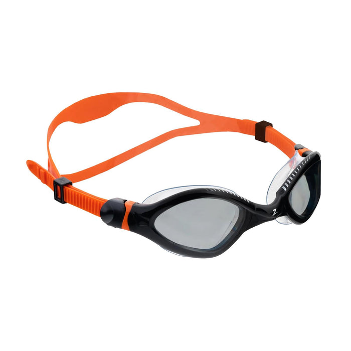 Gafas de natación Tiger Lsr+ Negro-Naranja Lentes Tinte-Humo Regulares Zoggs 461093BKORTSMR