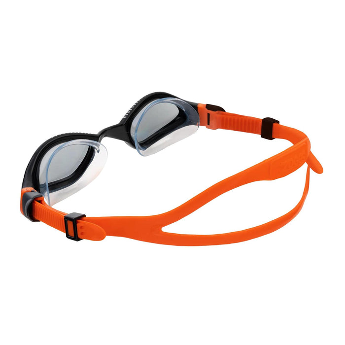 Gafas de natación Tiger Lsr+ Negro-Naranja Lentes Tinte-Humo Pequeñas Zoggs 461093BKORTSMS