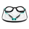 Gafas de natación Tiger Lsr+ Negro-Turquesa-Clear Regulares Zoggs 461093BKTQCLRR