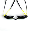 Gafas de natación Tiger Titanio Negro-Amarillo Lentes Espejadas-Lima Pequeñas Zoggs 461094BKYLMLMS