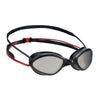 Gafas de natación Tiger Titanio Gris-Rojo Lentes Espejadas-Humo Regulares Zoggs 461094GYRDMSMR