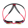 Gafas de natación Fusion Air Titanio Rojo-Negro Lentes Espejadas-Rojo Zoggs 461106RDBKMRD