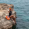Gafas de natación Predator Flex Reactor Grises-Naranjas-Humo Pequeñas Zoggs 461107GYORRSMS