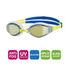 Gafas de Natación Endura Max Titanio Amarillo-Azul Lentes Espejados-Lima Zoggs 461111YLBLMLM