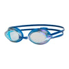 Gafas de Natación Racer Titanio Azul-Luz Lentes Espejados-Claros Zoggs 461112BLLBMCL