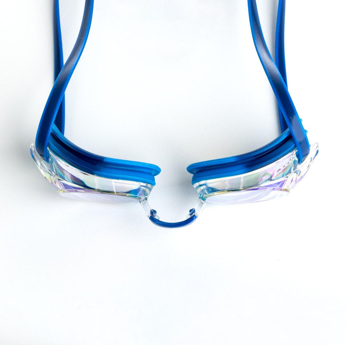 Gafas de Natación Racer Titanio Azul-Luz Lentes Espejados-Claros Zoggs 461112BLLBMCL