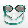 Gafas de Natación Racer Titanio Verde-Negro Lentes Espejados-Oro Zoggs 461112GNBKMGD