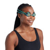 Gafas de Natación Racer Titanio Verde-Negro Lentes Espejados-Oro Zoggs 461112GNBKMGD