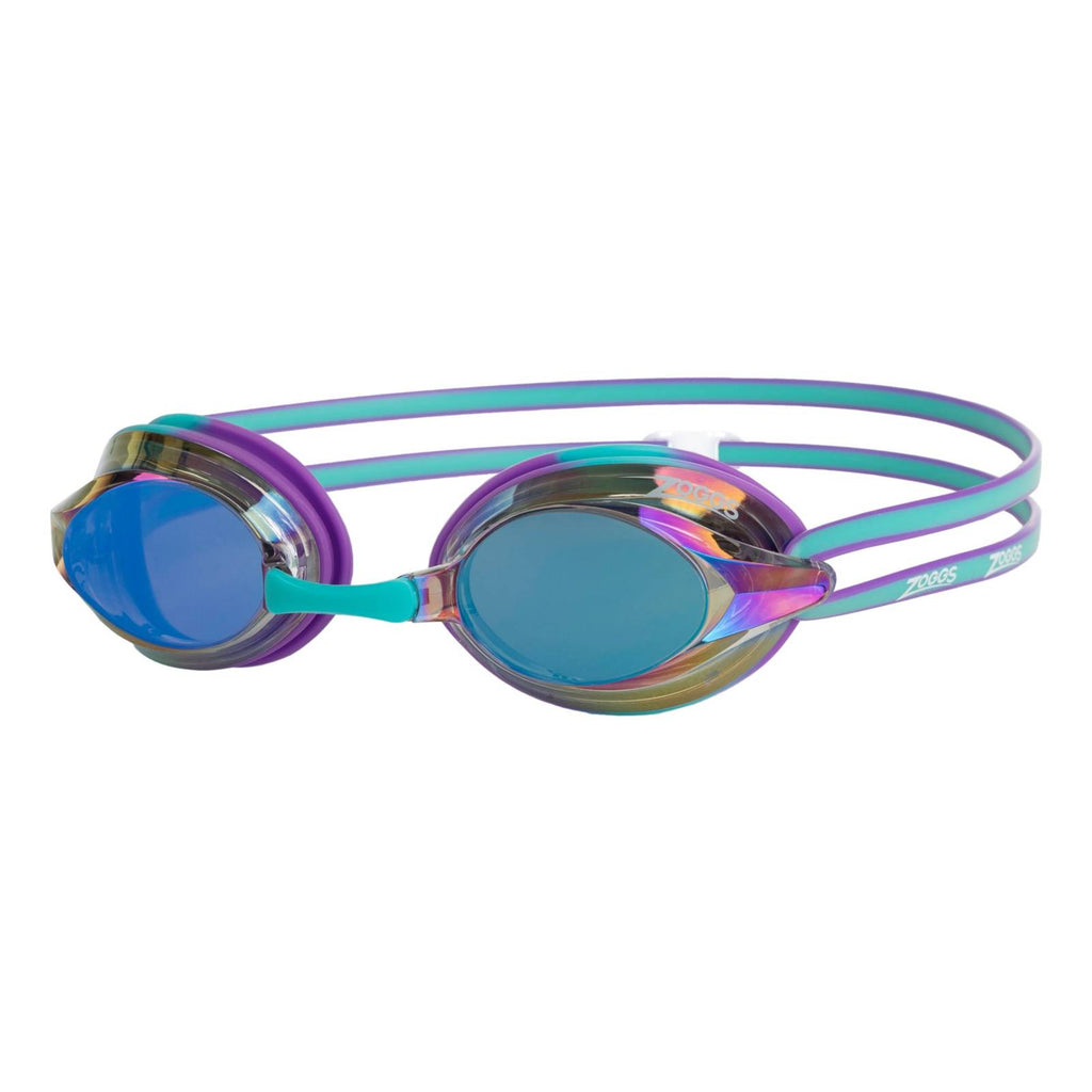 Gafas de Natación Racer Titanio Violeta-Turquesa Lentes Espejados-Azul Zoggs 461112VITQMBL