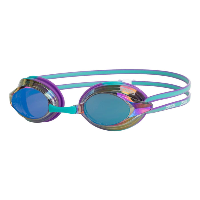 Gafas de Natación Racer Titanio Violeta-Turquesa Lentes Espejados-Azul Zoggs 461112VITQMBL