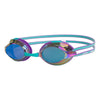 Gafas de Natación Racer Titanio Violeta-Turquesa Lentes Espejados-Azul Zoggs 461112VITQMBL