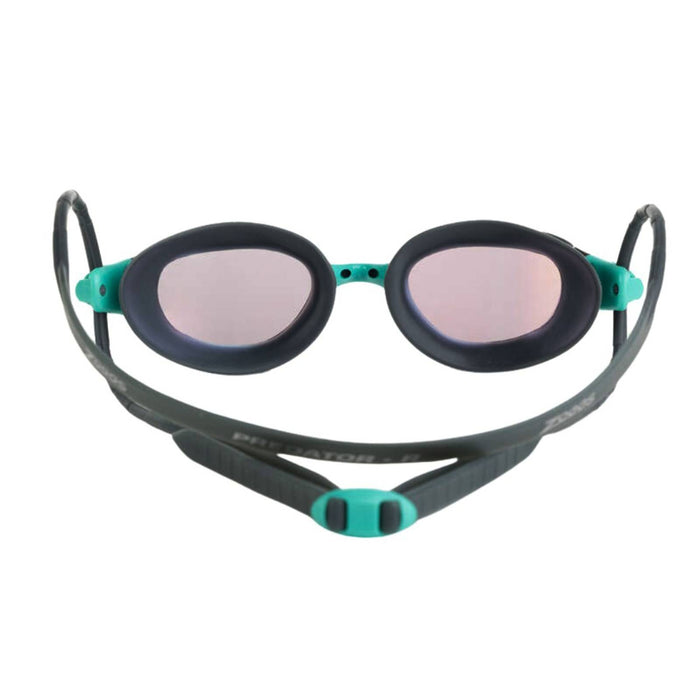 Gafas de Natación Predator Titanio Reactor Gris-Turquesa Regular Zoggs 461113GYTQRTIR