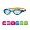 Gafas de natación Phantom 2.0 Junior Azul-Naranja Zoggs 461312BLORCLR