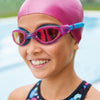 Gafas de natación Phantom Elite Espejo Junior Rosa-Azul Lentes reflejadas-Rojas Zoggs 461316PKBLMRD