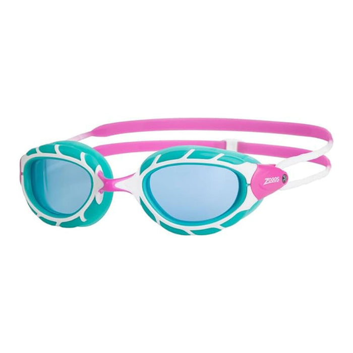 Gafas de natación Predator Junior Rosa-Turquesa Lentes ahumadas-Azul Zoggs 461319PKTQTBL