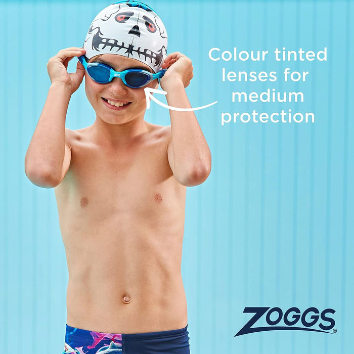 Gafas de natación Super Seal Junior Azul-Camo Lentes-Tintas-Azul Zoggs 461327BLCMTBL