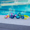 Gafas de natación Little Bondi Niños Acuática-Rosa Zoggs 461401AQPUCLR