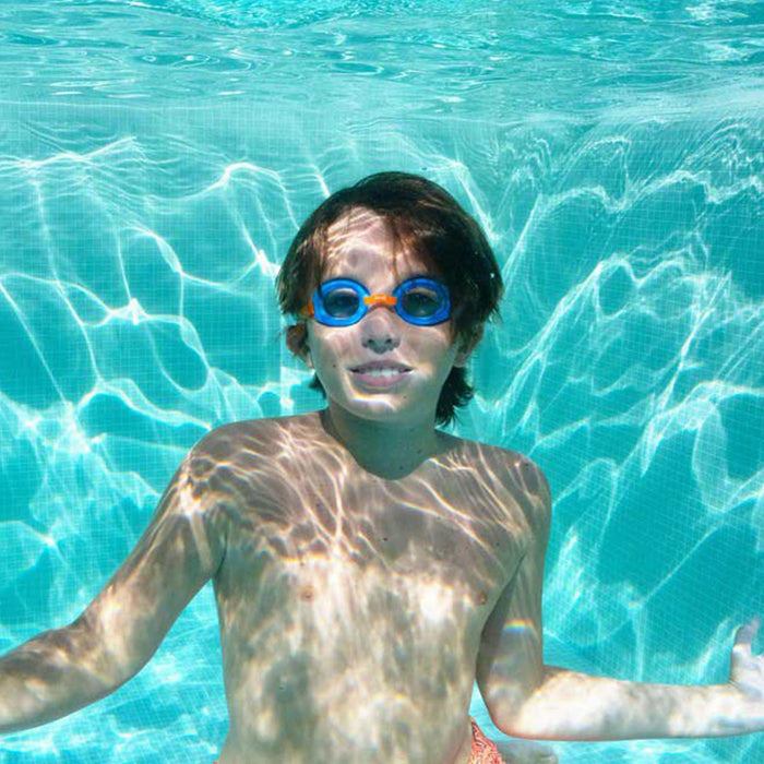Gafas de natación Little Ripper Niños Azul-Naranja Zoggs 461417BLORCLR