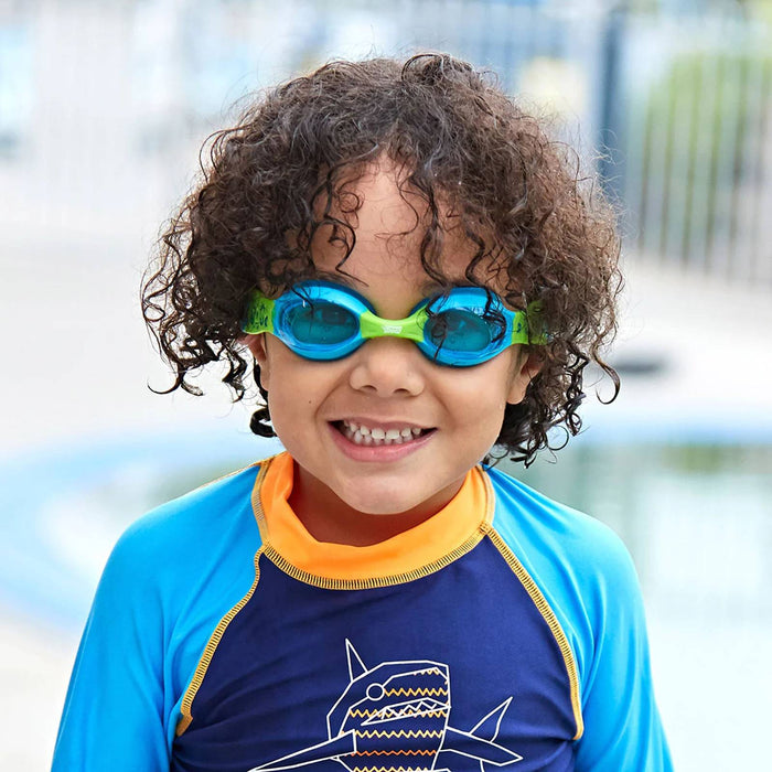 Gafas de natación Little Twist Niños Azul-Verde Lentes-Tintas-Azul Zoggs 461421BLGNTBL