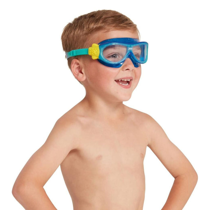 Máscara de natación Phantom Niños Azul-Turquesa Zoggs 461423BLTQCLR
