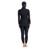 Traje de baño de modestia Meelup Mujeres Negro Talla 34-S Zoggs 462163BKGY34