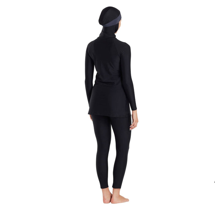 Traje de baño de modestia Meelup Mujeres Negro Talla 34-S Zoggs 462163BKGY34