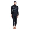 Traje de baño de modestia Meelup Mujeres Negro Talla 42-XXL Zoggs 462163BKGY42