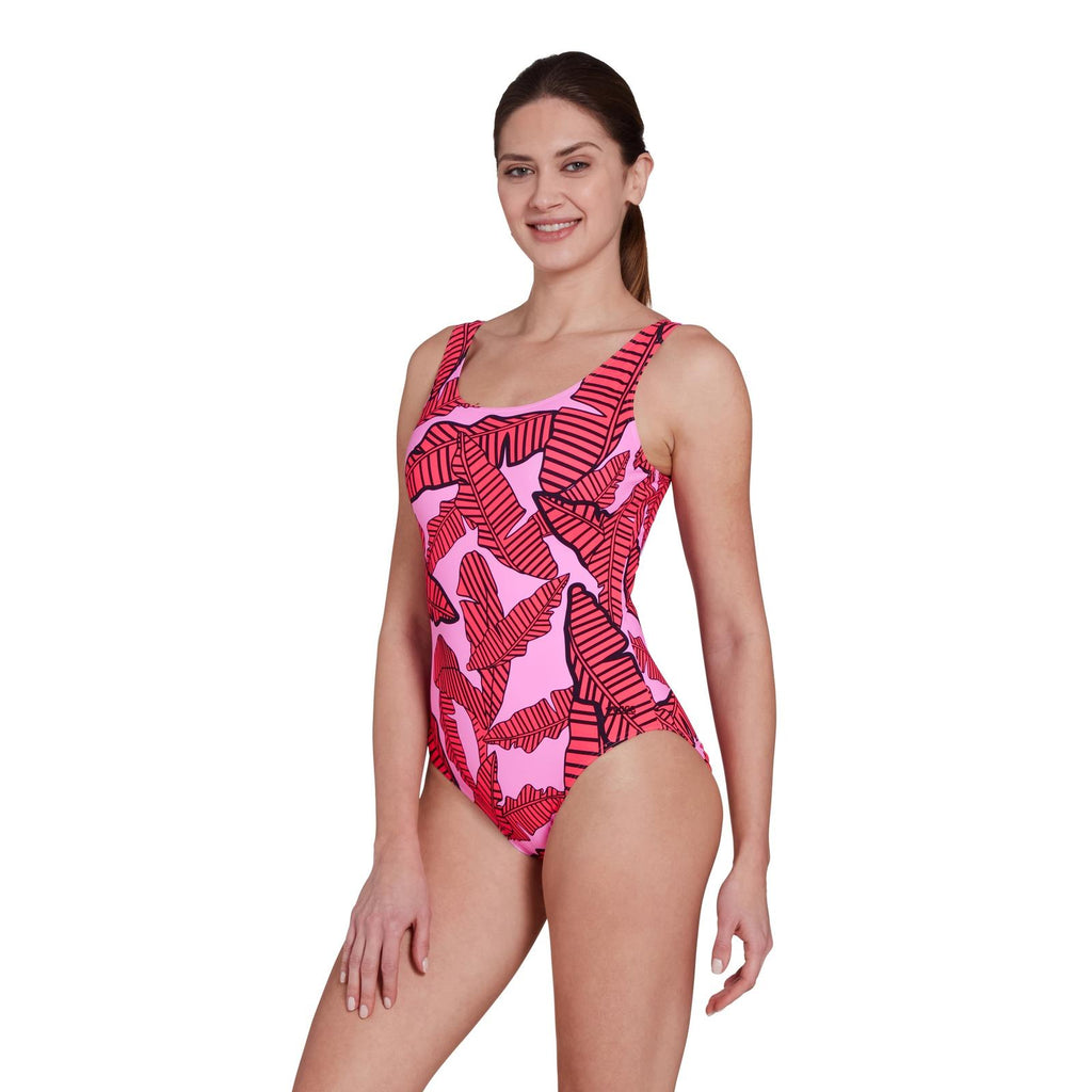 Bañador de una pieza Ecofeel Scoopback Awaken-Rosa Talla 40 Zoggs 462376AWAK40