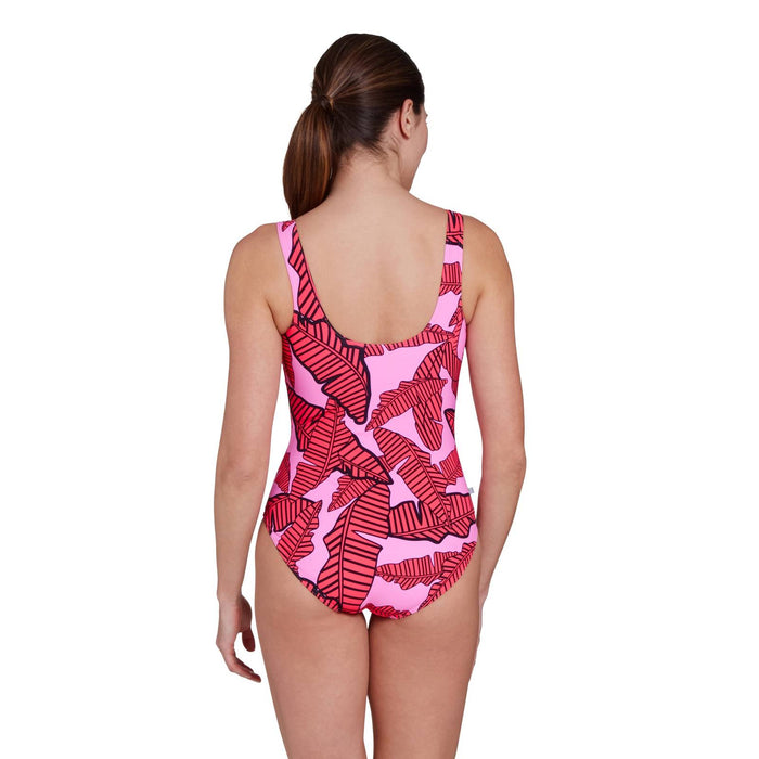 Bañador de una pieza Ecofeel Scoopback Awaken-Rosa Talla 42 Zoggs 462376AWAK42
