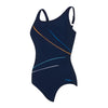Bañador de una pieza ajustable Macmaster Scoopback Spatial talla 34 Zoggs 462412SPAT34