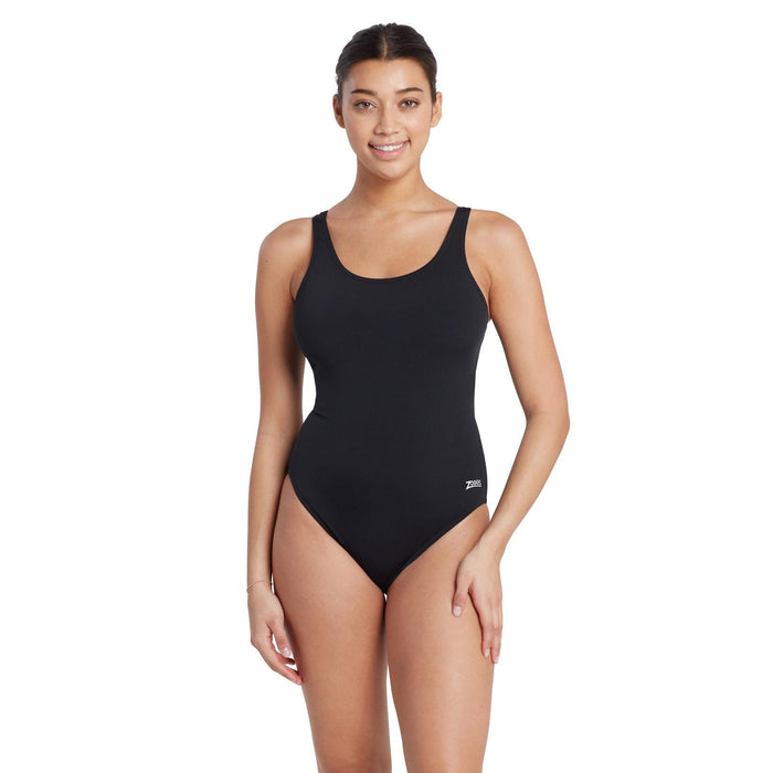 Traje de baño una pieza Cottesloe Powerback Mujeres Negro Talla 32-XS Zoggs 462510BK32
