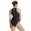 Bañador de Una Pieza con Cremallera Alta Cuello Mujer Negro Talla 32-XS Zoggs 462554BK32