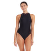Bañador de Una Pieza con Cremallera Alta Cuello Mujer Negro Talla 32-XS Zoggs 462554BK32
