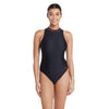 Bañador de Una Pieza con Cremallera Alta Cuello Mujer Negro Talla 38-L Zoggs 462554BK38