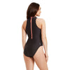Bañador de Una Pieza con Cremallera Alta Cuello Mujer Negro Talla 40-XL Zoggs 462554BK40
