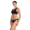 Bañadores de dos piezas Marble Actionback Negro-Blanco Talla 32-XS Zoggs 462571BK32