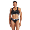 Bañadores de dos piezas Marble Actionback Negro-Blanco Talla 32-XS Zoggs 462571BK32