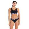 Bañadores de dos piezas Marble Actionback Negro-Blanco Talla 38-L Zoggs 462571BK38