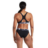 Bañadores de dos piezas Marble Actionback Negro-Blanco Talla 38-L Zoggs 462571BK38