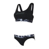 Bañadores de dos piezas Marble Actionback Negro-Blanco Talla 42-XXL Zoggs 462571BK42