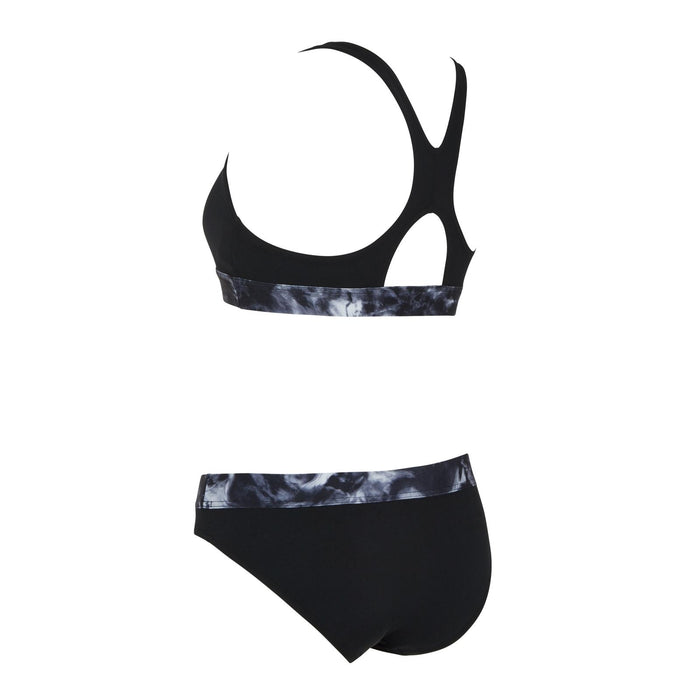 Bañadores de dos piezas Marble Actionback Negro-Blanco Talla 42-XXL Zoggs 462571BK42