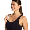 Bañador de una pieza Scoopback forrado en plata negro talla 40-XL Zoggs 462577BK40