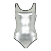 Bañador de una pieza Scoopback forrado en plata negro talla 48-5XL Zoggs 462577BK48