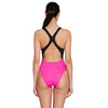Bañador de una pieza Toronto Flyback Magenta-Negro Talla 38-L Zoggs 462579MGBK38