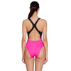 Bañador de una pieza Toronto Flyback Magenta-Negro Talla 40-XL Zoggs 462579MGBK40