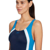 Bañador de una pieza Toronto Flyback Marino-Azul Claro Talla 38-L Zoggs 462579NVLB38