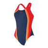 Bañador de una pieza Toronto Flyback Marino-Rojo Talla 40-XL Zoggs 462579NVRD40