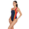 Bañador de una pieza Toronto Flyback Marino-Rojo Talla 48-5XL Zoggs 462579NVRD48