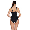 Bañador de una pieza Sydney U Negro-Blanco Talla 40-XL Zoggs 462581BKWH40